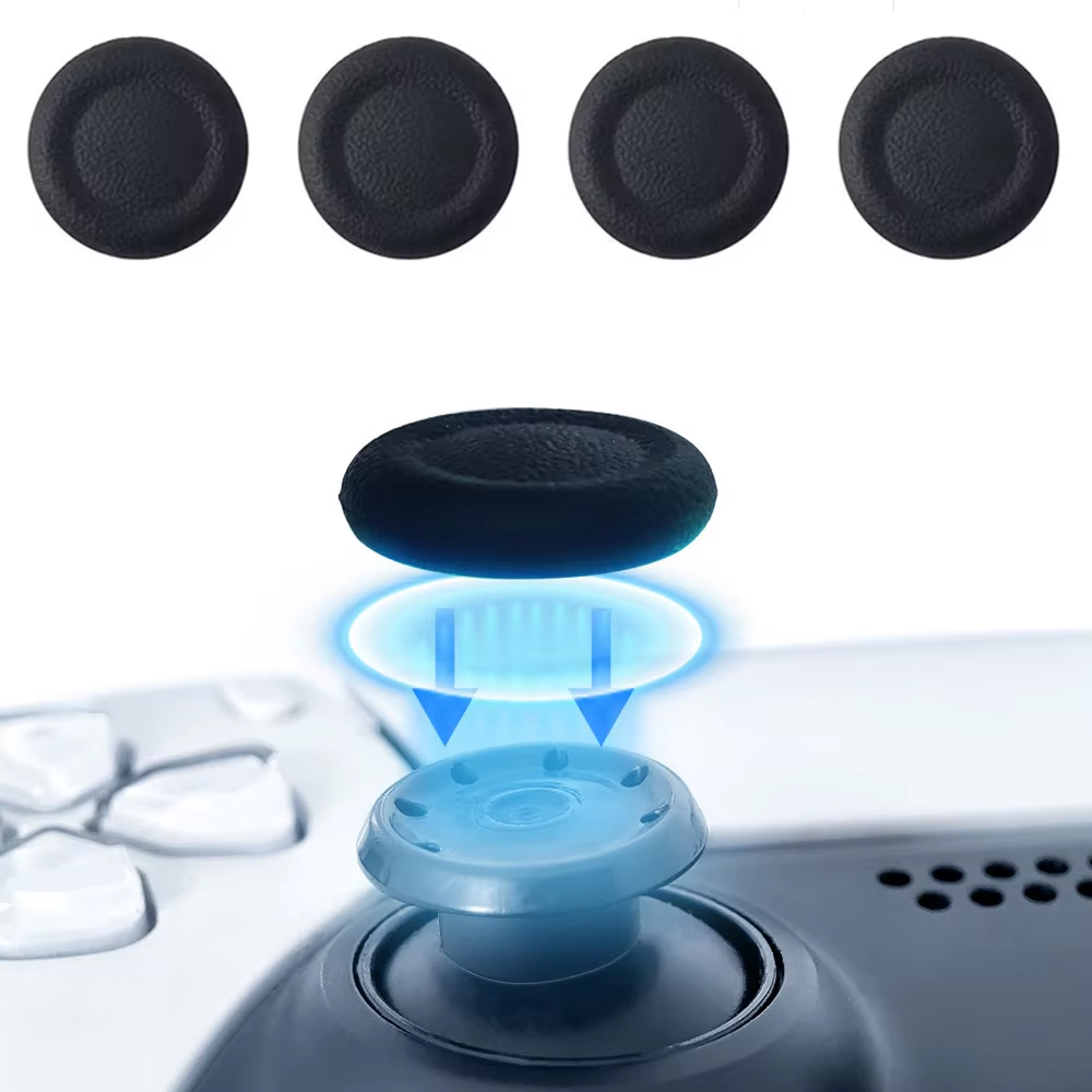 Sony Console Ps5 Pro - 2/6 قطعة قبعات استبدال عصا التحكم