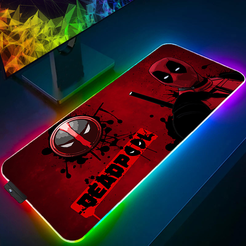 Pad Gaming Console - لوحة ماوس LED للألعاب بإضاءة خلفية