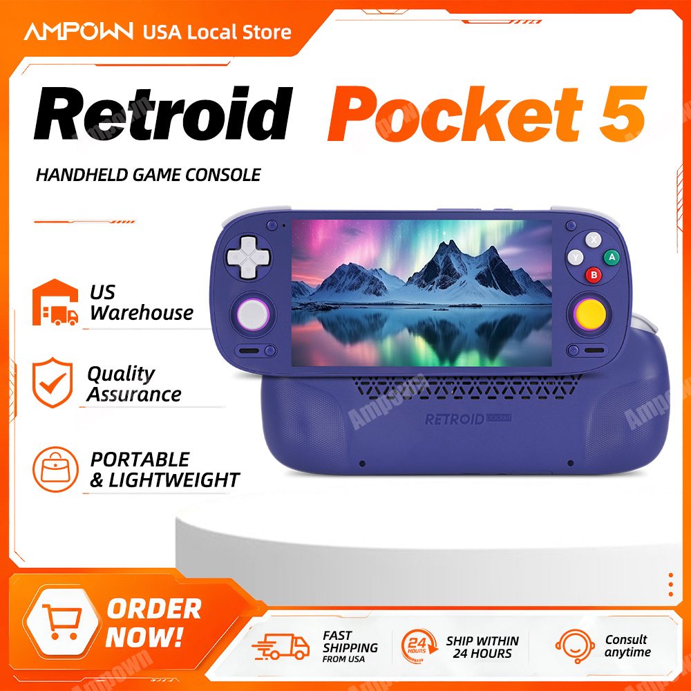Gaming Console Under 5000 - جهاز ألعاب محمول Retroid Pocket 5