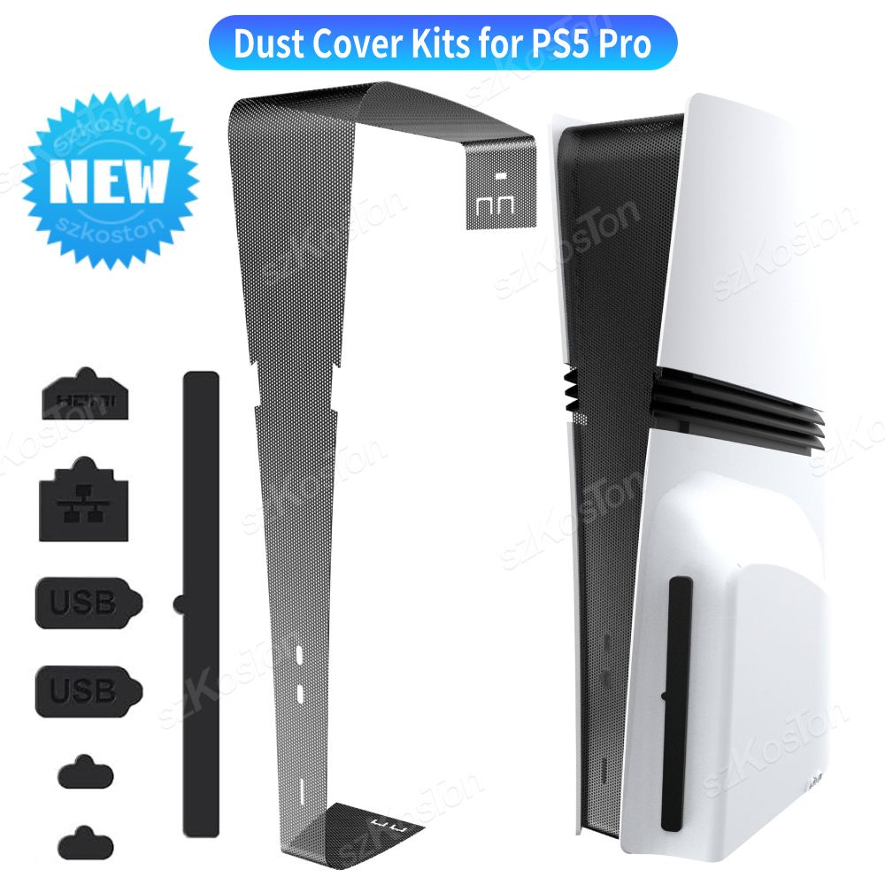 Gaming Console Usb - مجموعات غطاء الغبار ل PS5 برو