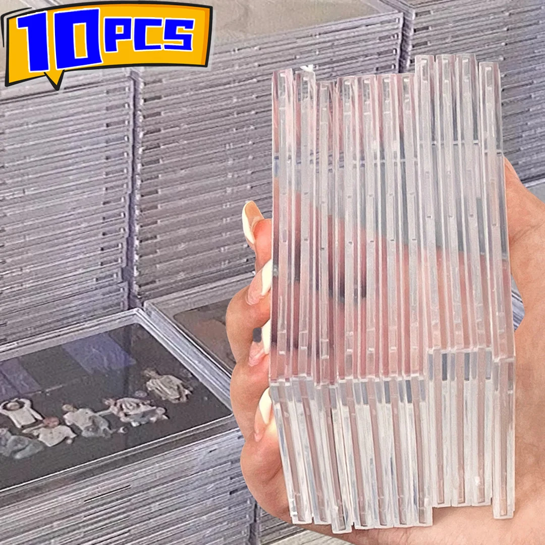 Gaming Card Holder - حامل بطاقات أكريليك شفاف قابل للطي