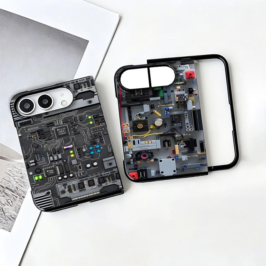 Gaming Console In Phone - غطاء هاتف أرجواني لألعاب الفيديو لهواتف