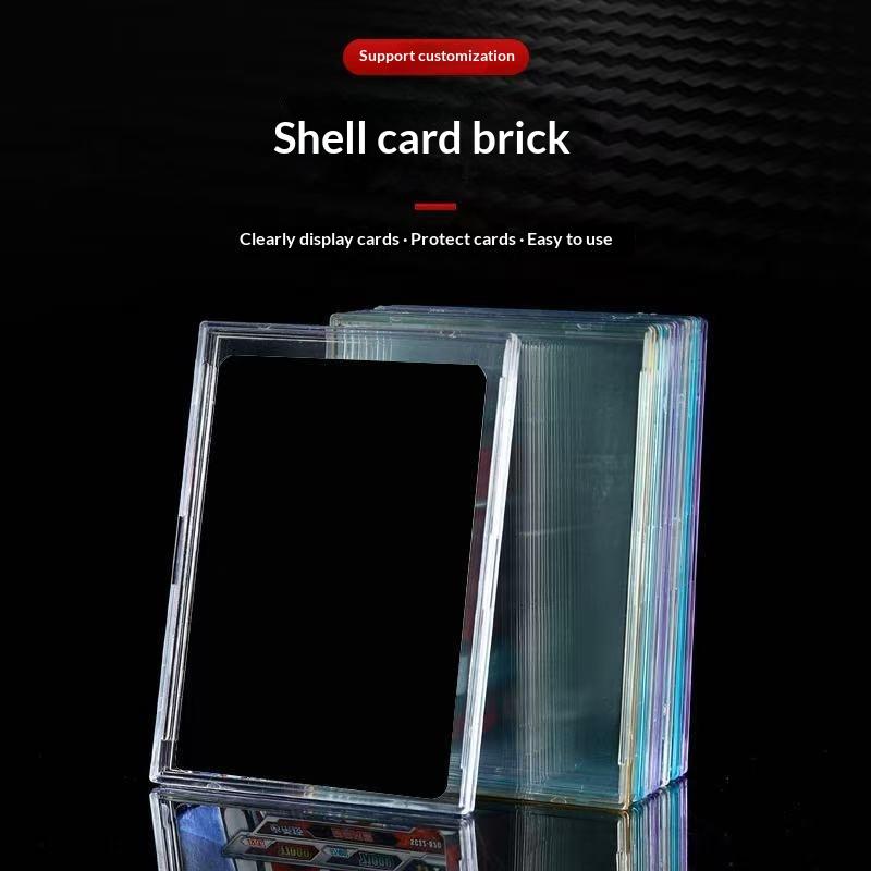 Gaming Card Holder - حامل بطاقات أكريليك شفاف قابل للطي