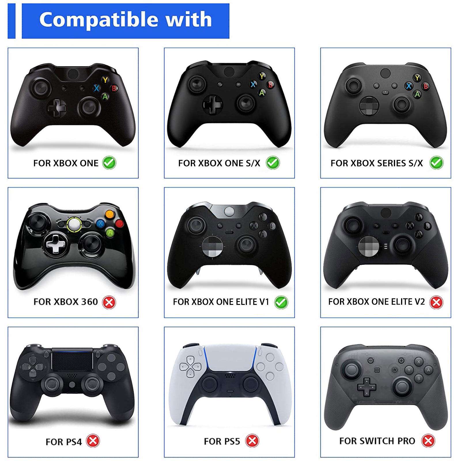 أزرار عصا تحكم تناظرية معدنية  - مراجعة Gaming Console Xbox وسعره