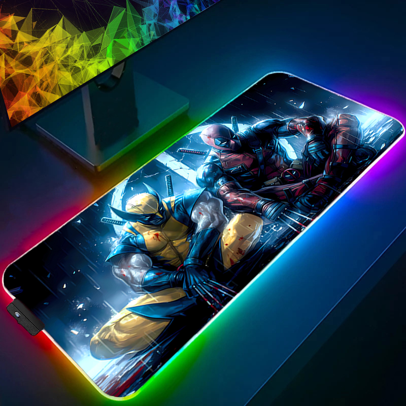 لوحة ماوس LED للألعاب بإضاءة خ - مراجعة Pad Gaming Console وسعره