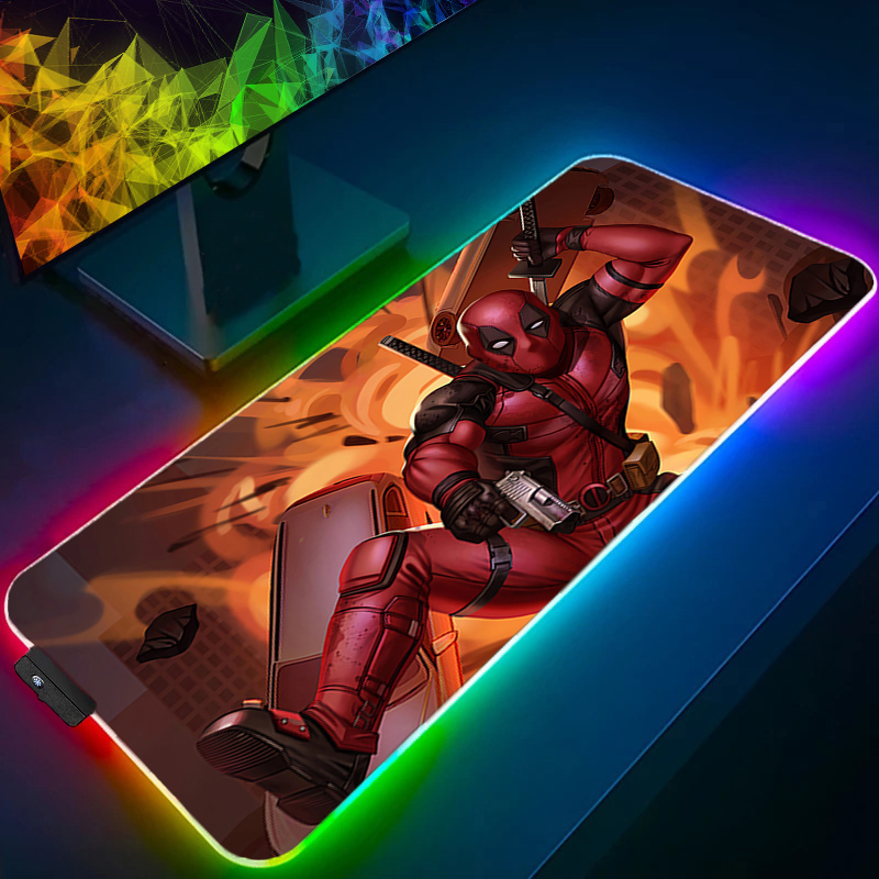 لوحة ماوس LED للألعاب بإضاءة خ - مراجعة Pad Gaming Console وسعره