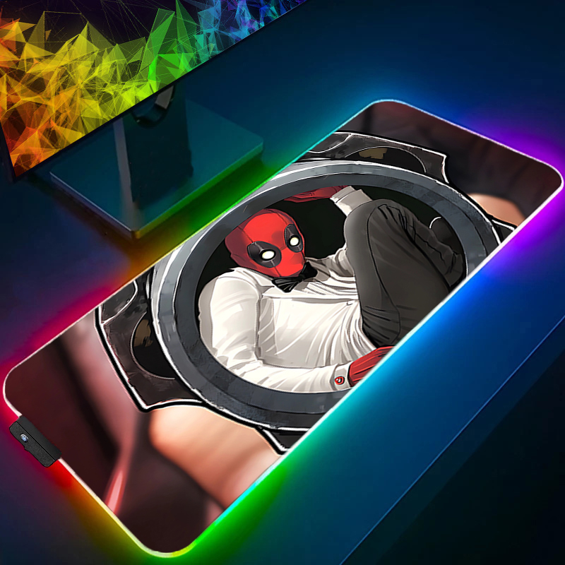 لوحة ماوس LED للألعاب بإضاءة خ - مراجعة Pad Gaming Console وسعره