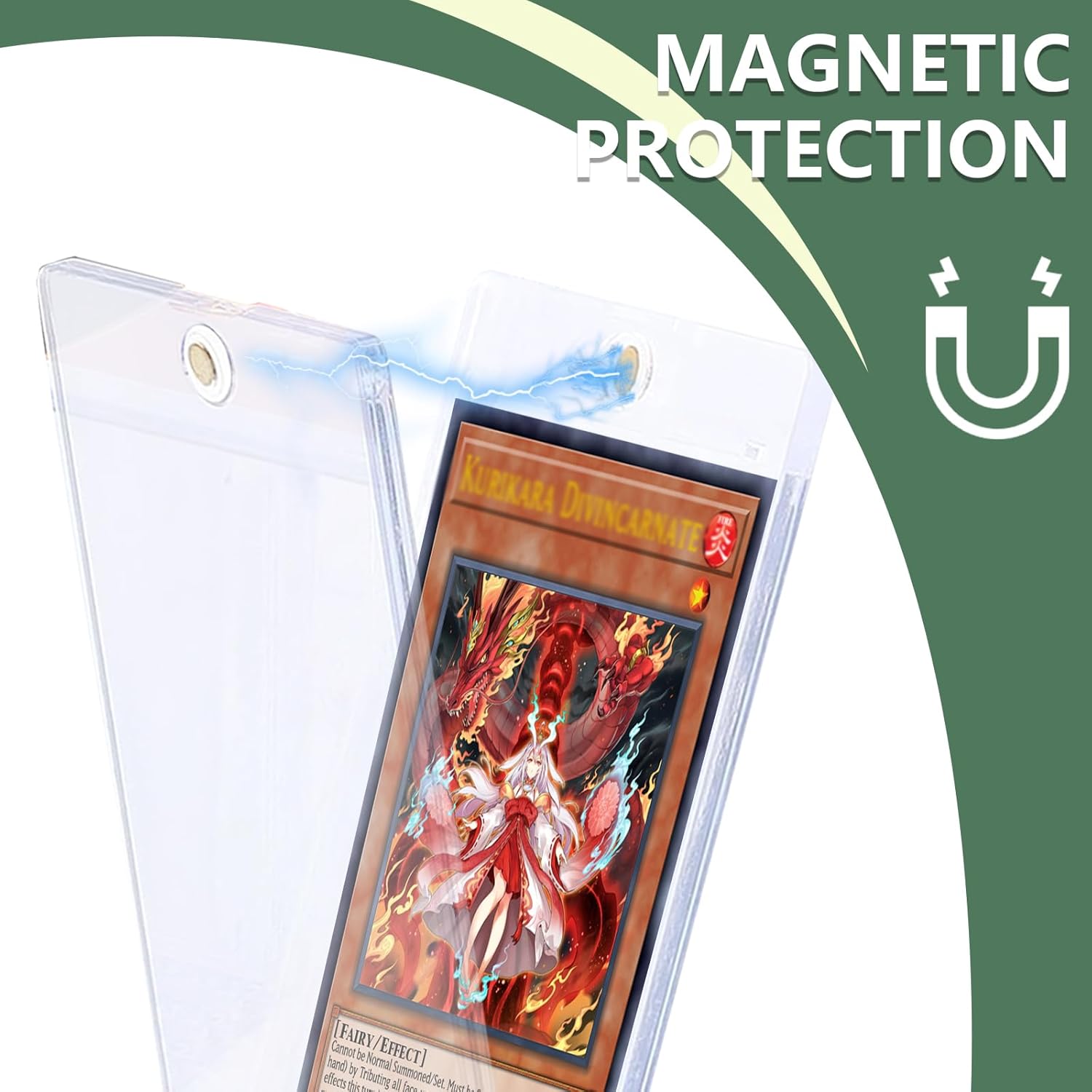 1-10 قطع حافظة بطاقات شفافة مغ - مراجعة Gaming Card Holder وسعره
