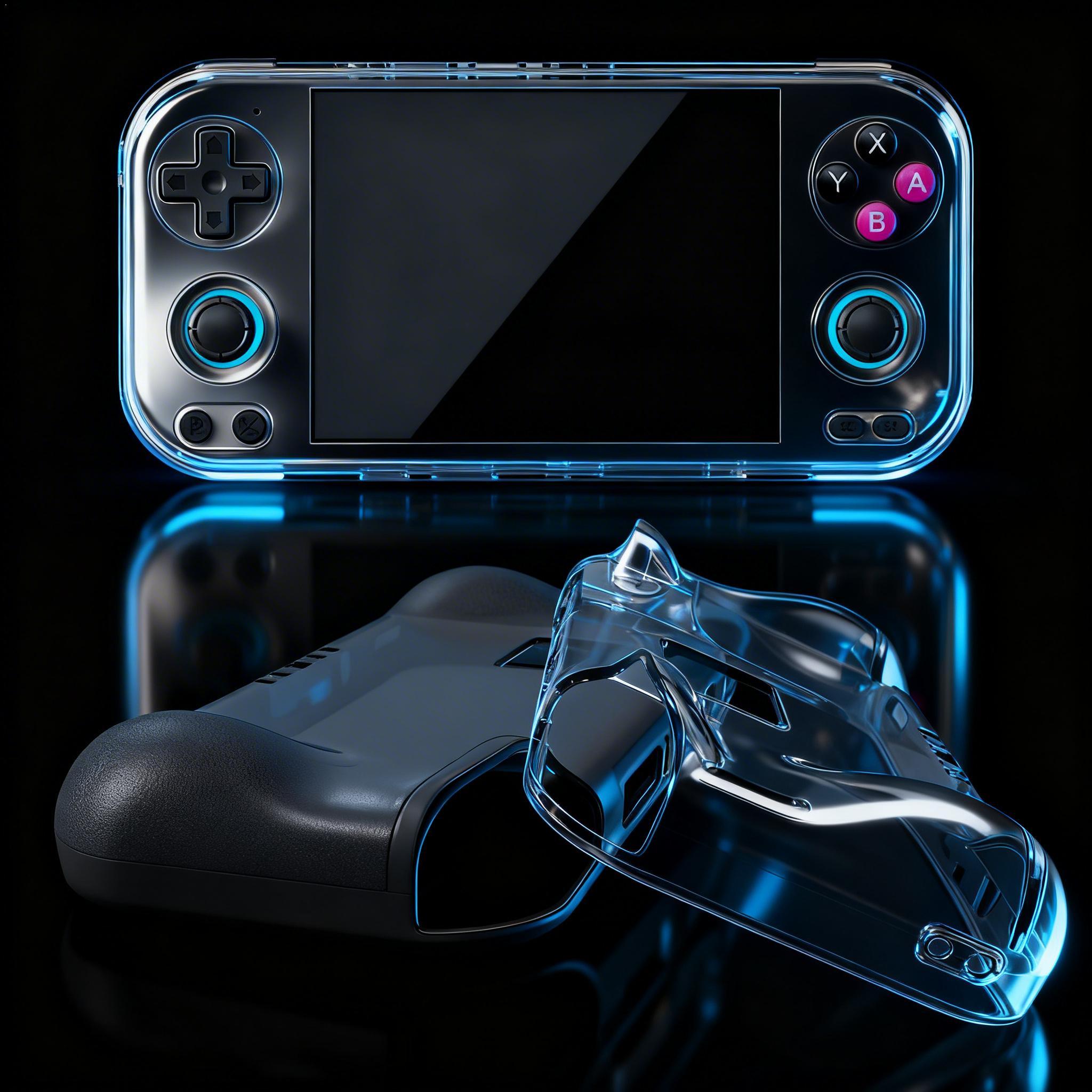 غطاء حماية شفاف جديد لجهاز ألع - مراجعة Gaming Console New وسعره