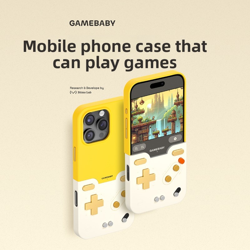 غطاء هاتف BitmoLab GAMEBABY بت - مراجعة Gaming Console For Phone وسعره