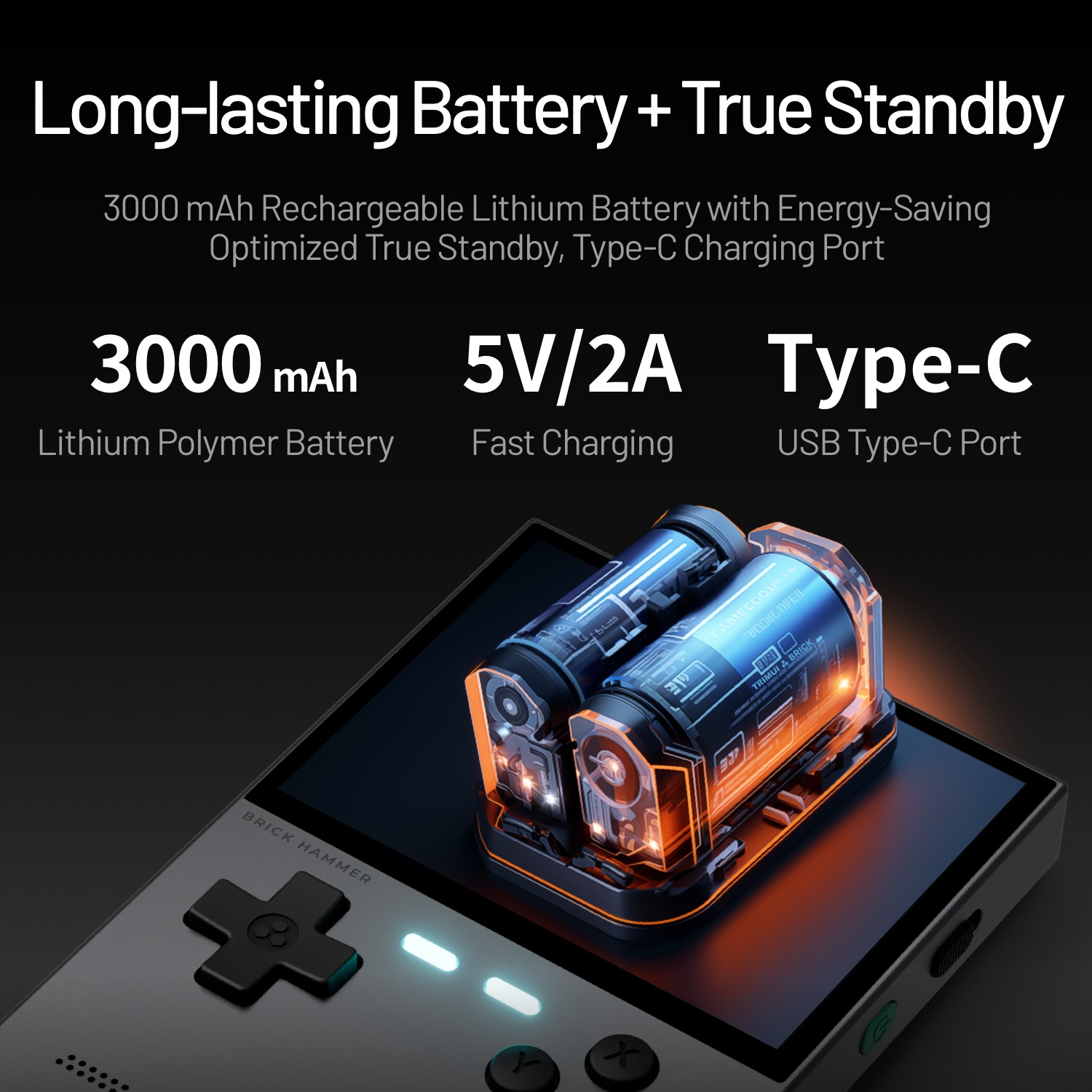 TRIMUI BRICK HAMMER ريترو وحدة - مراجعة Gaming Console For Phone وسعره