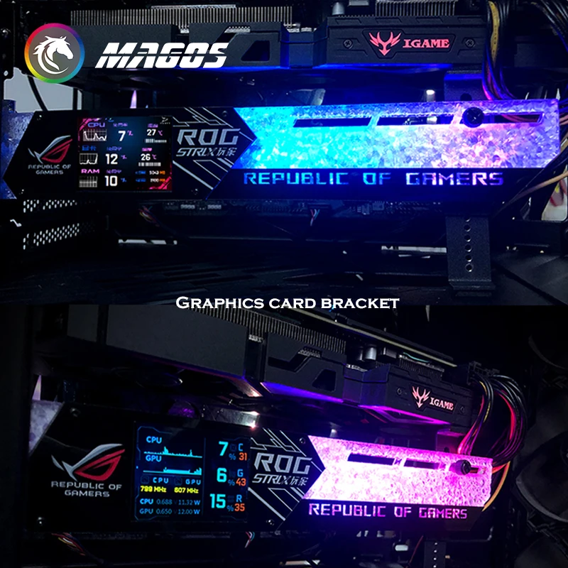 DIY 2.2 بوصة شاشة الكريستال ال - مراجعة Gaming Card Holder وسعره