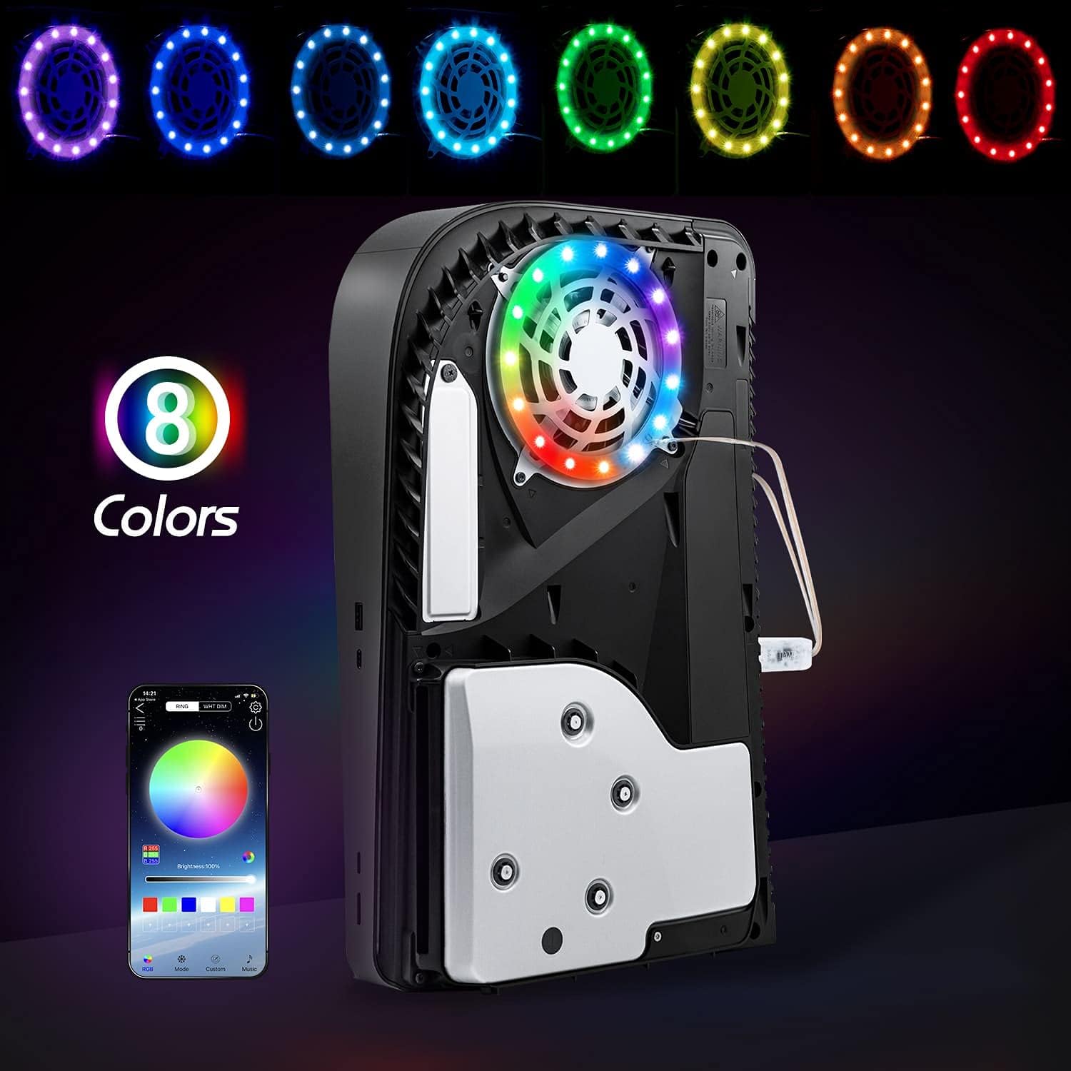 شريط إضاءة LED RGB لجهاز PS5 P - مراجعة Sony Console Ps5 Pro وسعره
