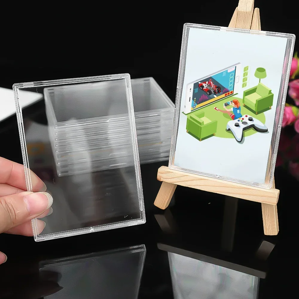 حامل بطاقات أكريليك شفاف قابل  - مراجعة Gaming Card Holder وسعره