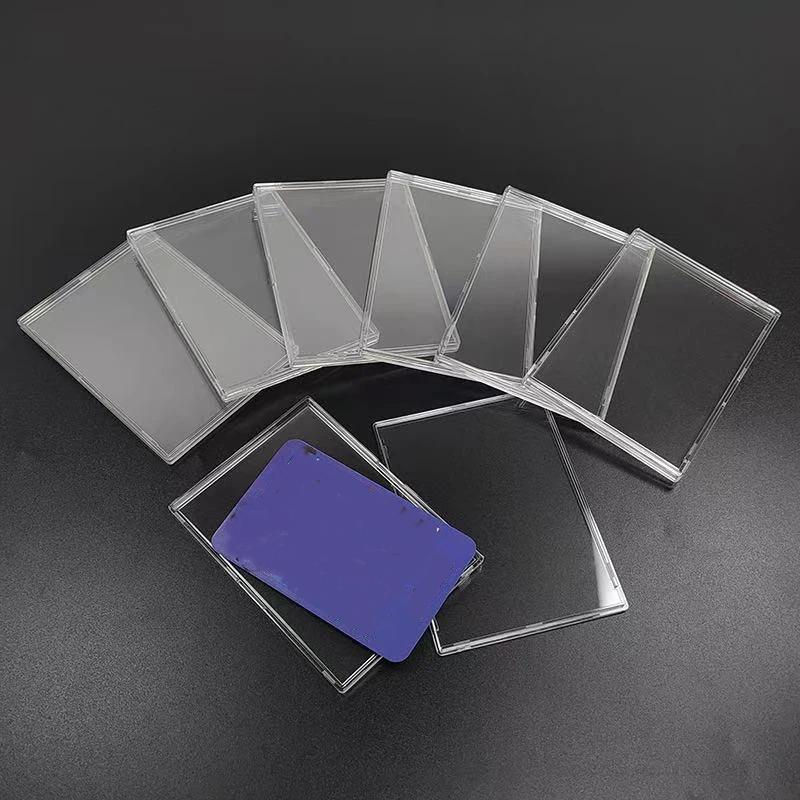 حامل بطاقات أكريليك شفاف قابل  - مراجعة Gaming Card Holder وسعره
