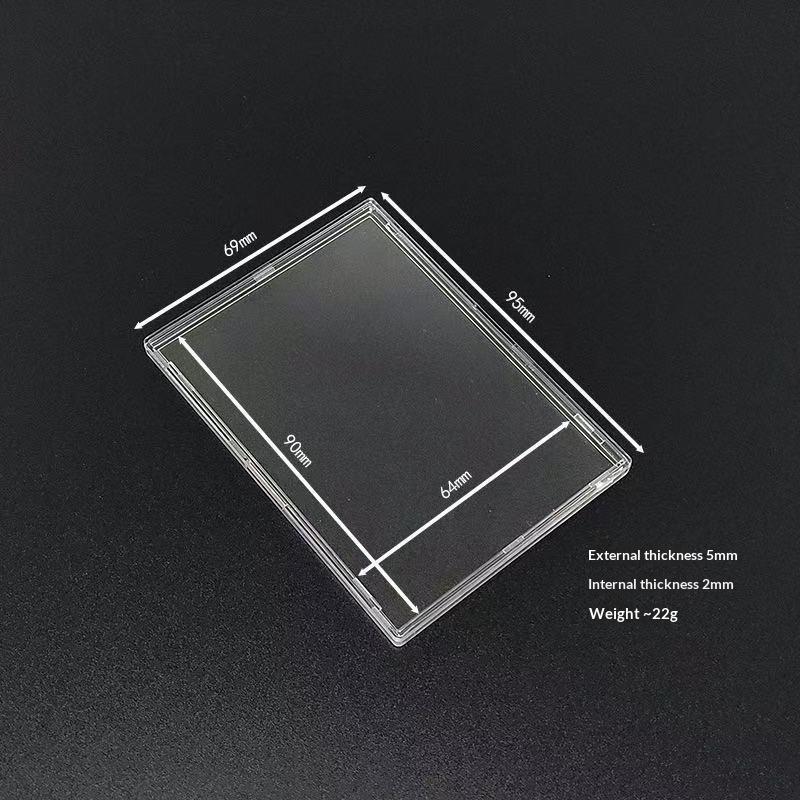 حامل بطاقات أكريليك شفاف قابل  - مراجعة Gaming Card Holder وسعره