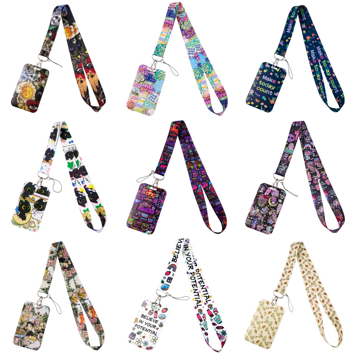 Kawaii النيون مصباح معرف شارة  - مراجعة Gaming Card Holder وسعره