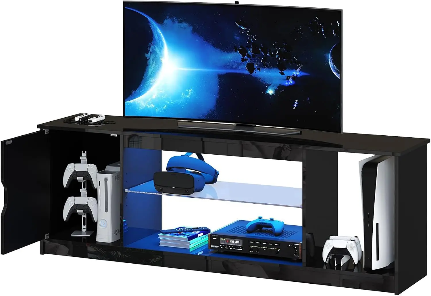 وحدة تلفاز للألعاب بطول 57 بوص - مراجعة Gaming Console For Tv Xbox وسعره