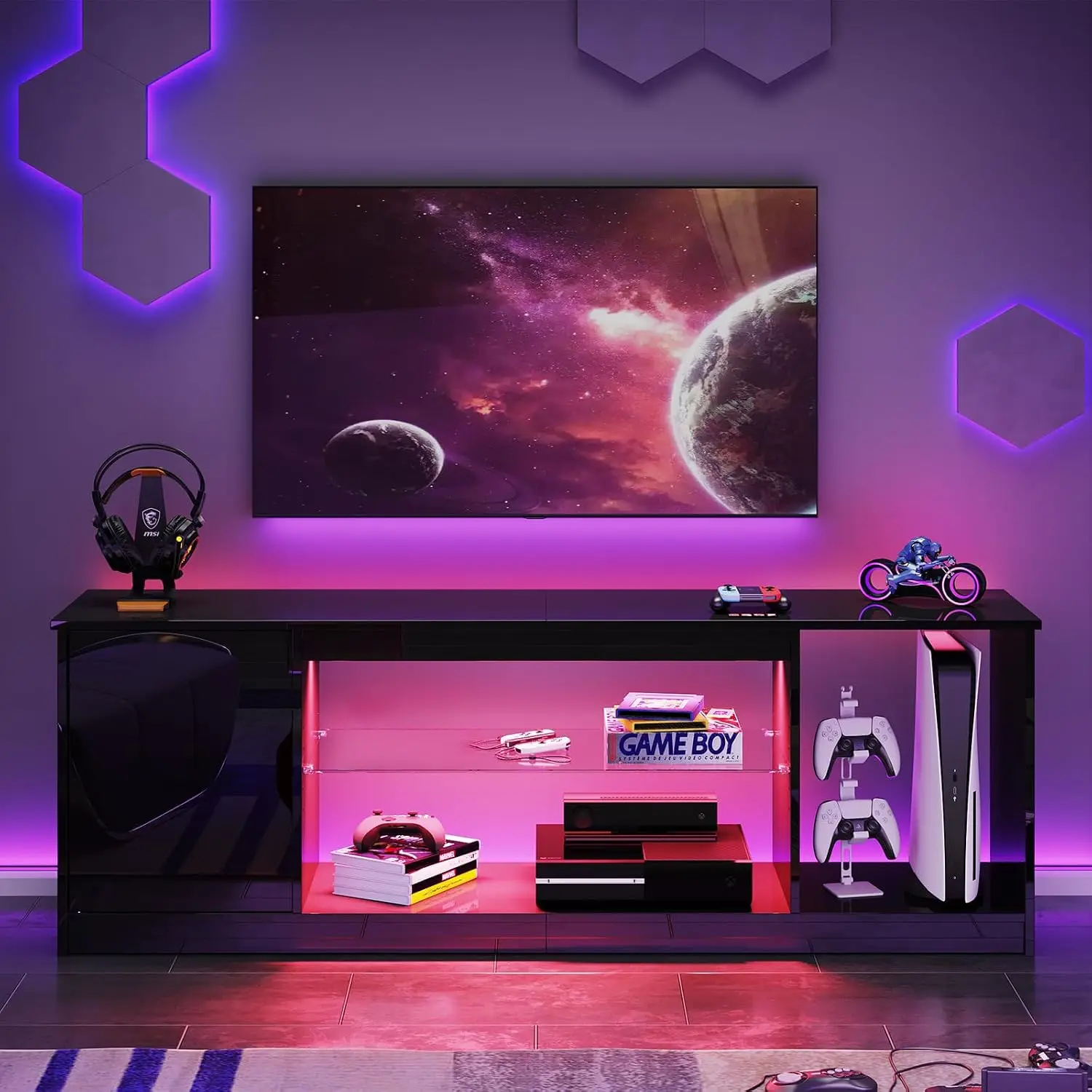 وحدة تلفاز للألعاب بطول 57 بوص - مراجعة Gaming Console For Tv Xbox وسعره