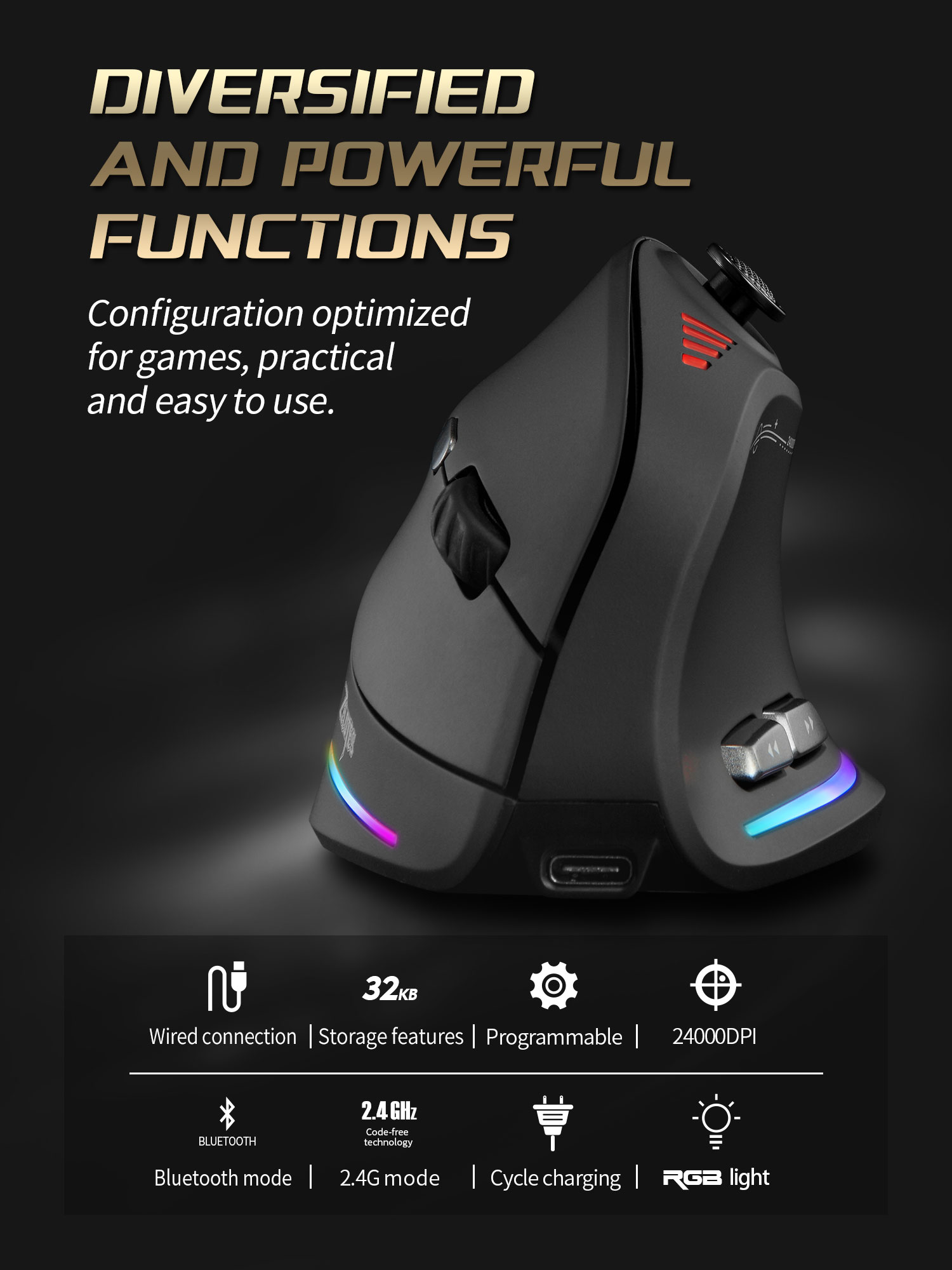 Jomaa RGB الخلفية اللاسلكية ال - مراجعة Pad Gaming Console وسعره